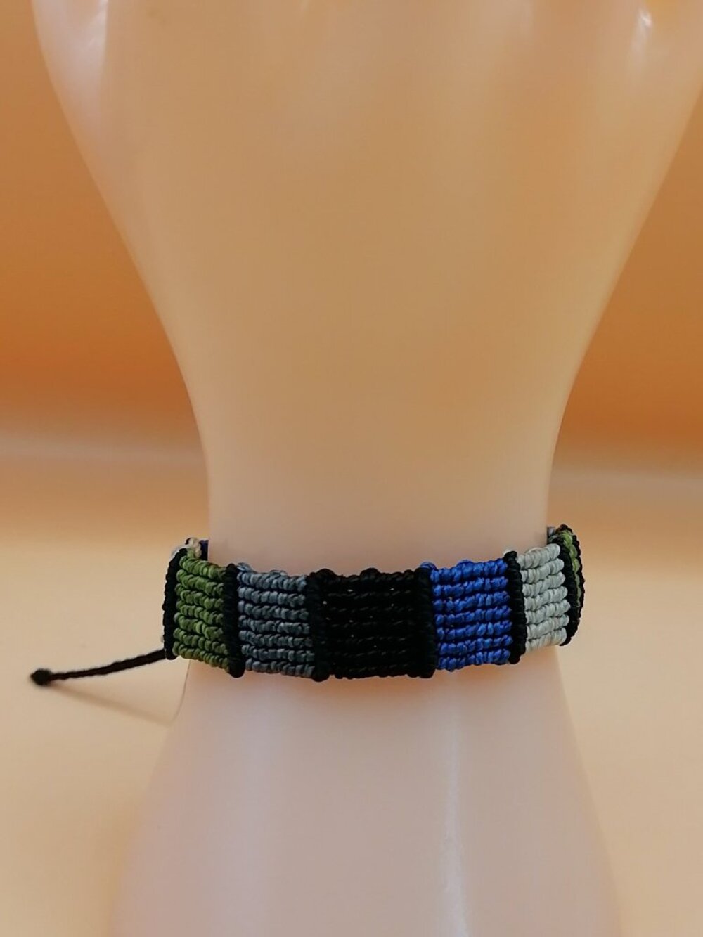 Handmade Macrame Bracelet, Geometric Knotted Bracelet in Various Colors